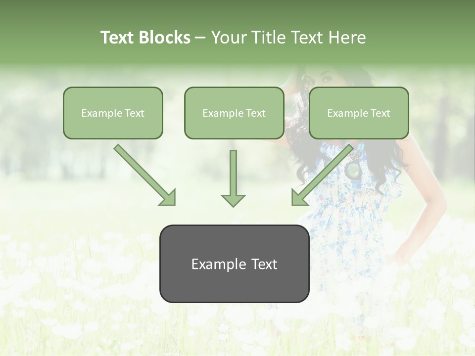 Natural Youth Grass PowerPoint Template