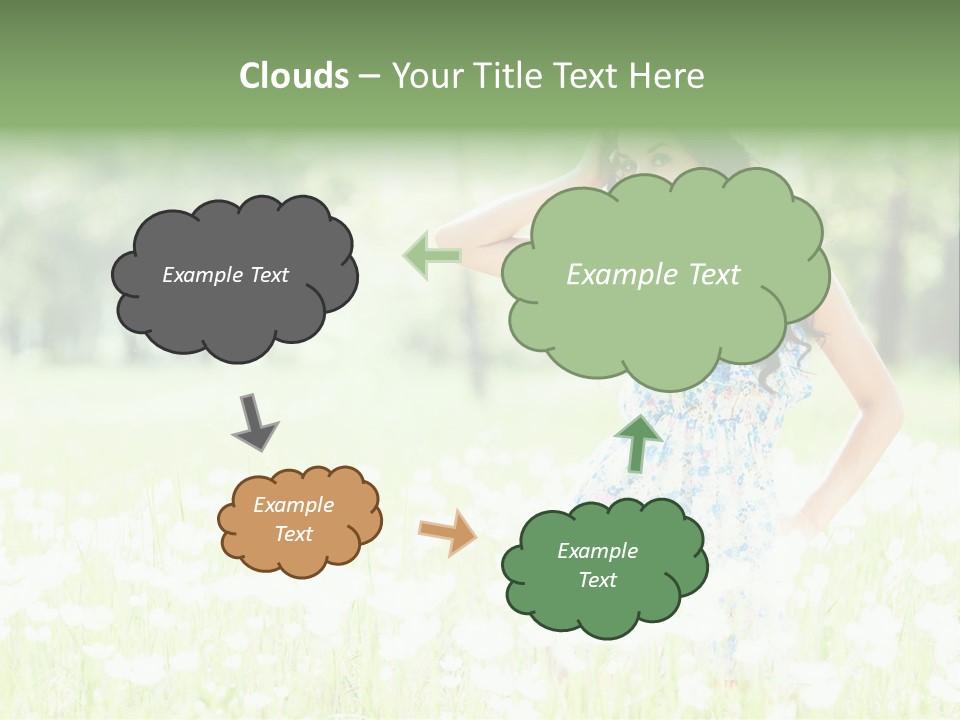 Natural Youth Grass PowerPoint Template