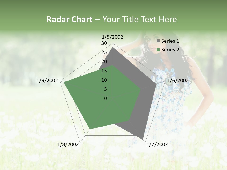 Natural Youth Grass PowerPoint Template