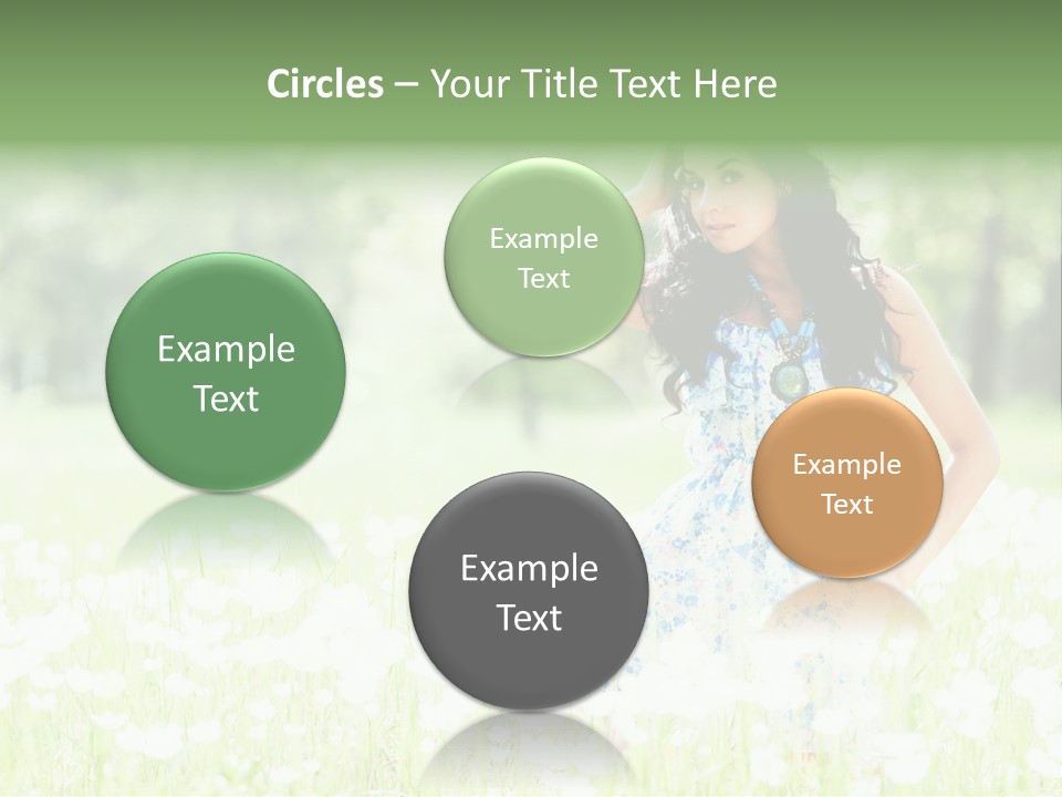 Natural Youth Grass PowerPoint Template