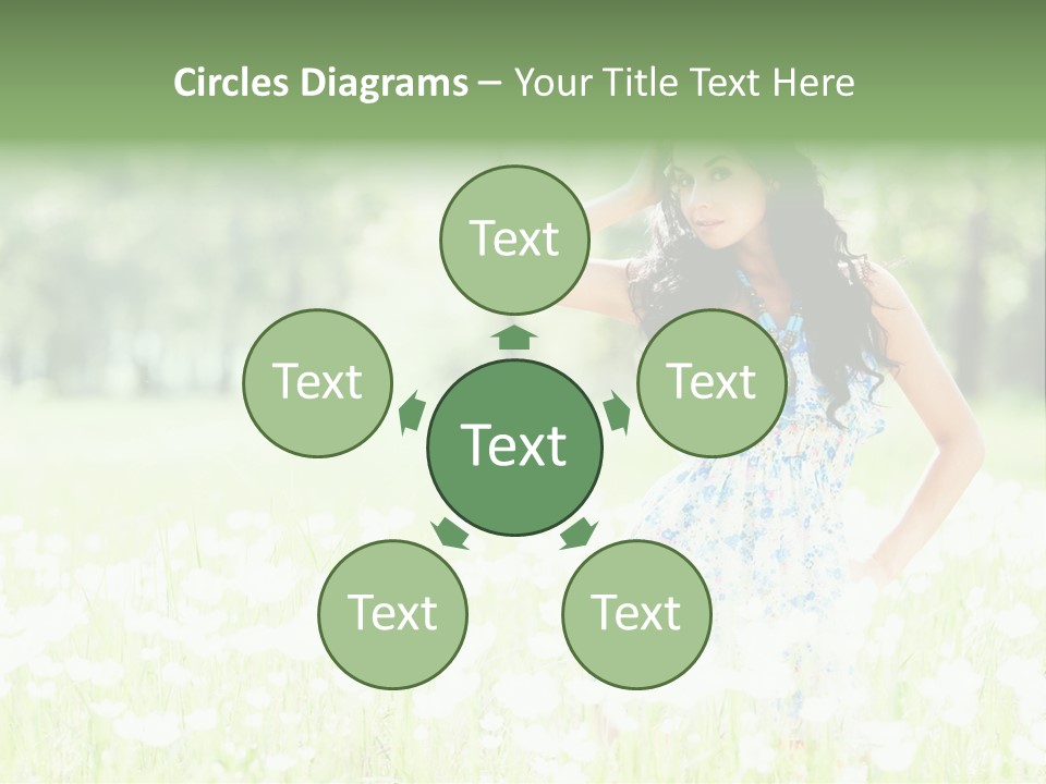 Natural Youth Grass PowerPoint Template