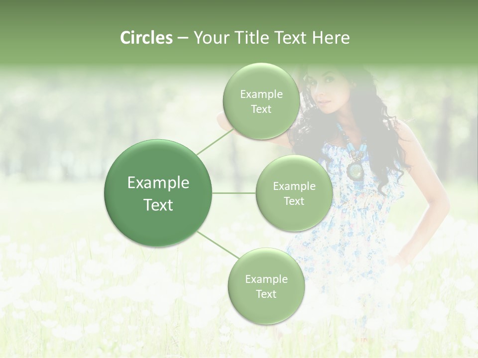 Natural Youth Grass PowerPoint Template
