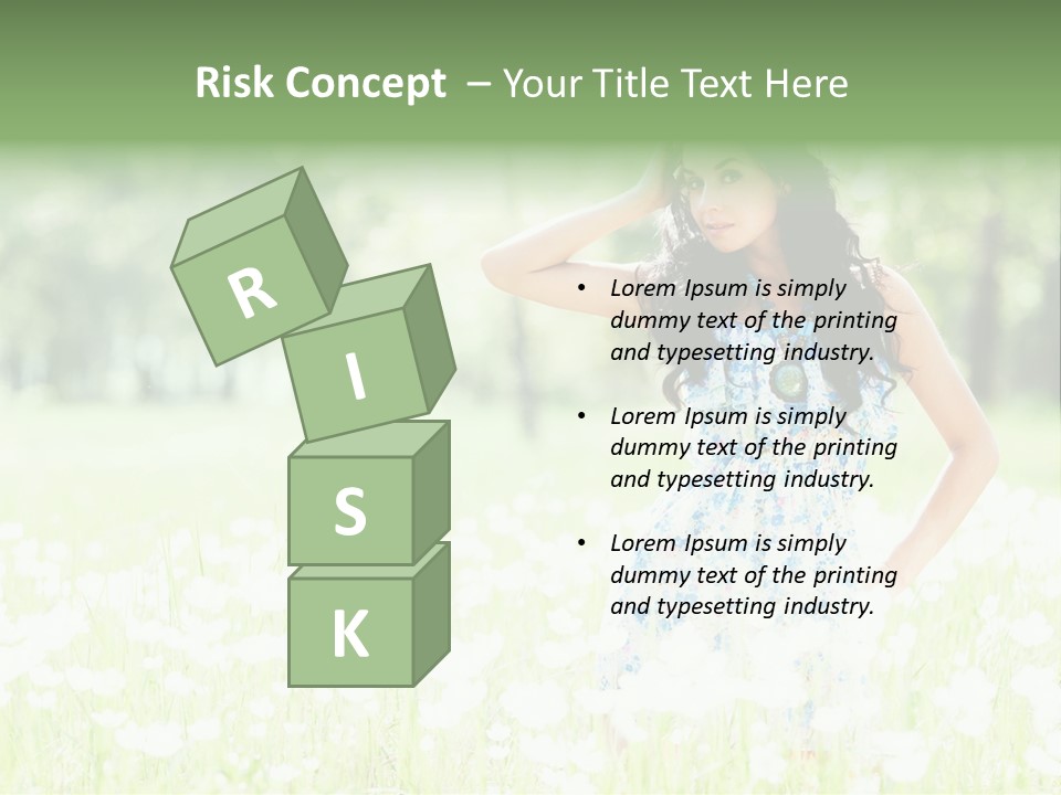 Natural Youth Grass PowerPoint Template