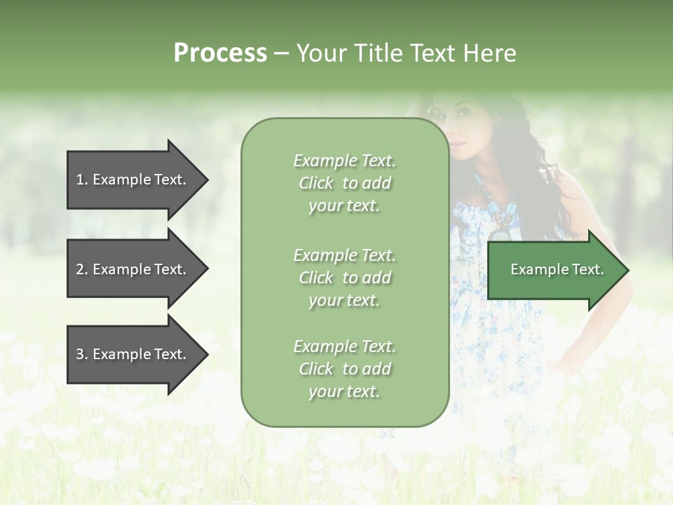 Natural Youth Grass PowerPoint Template