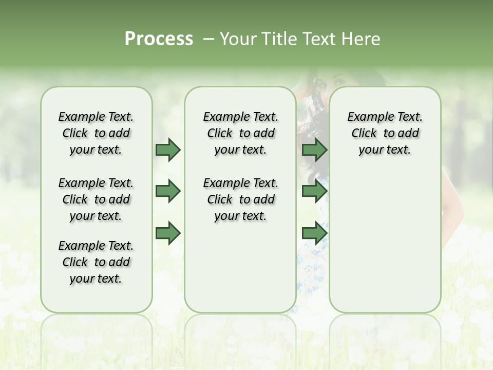 Natural Youth Grass PowerPoint Template