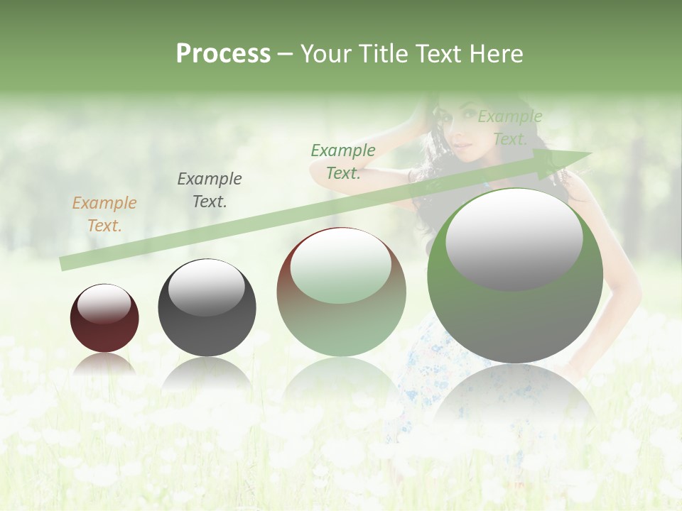 Natural Youth Grass PowerPoint Template