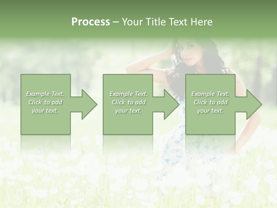 Natural Youth Grass PowerPoint Template