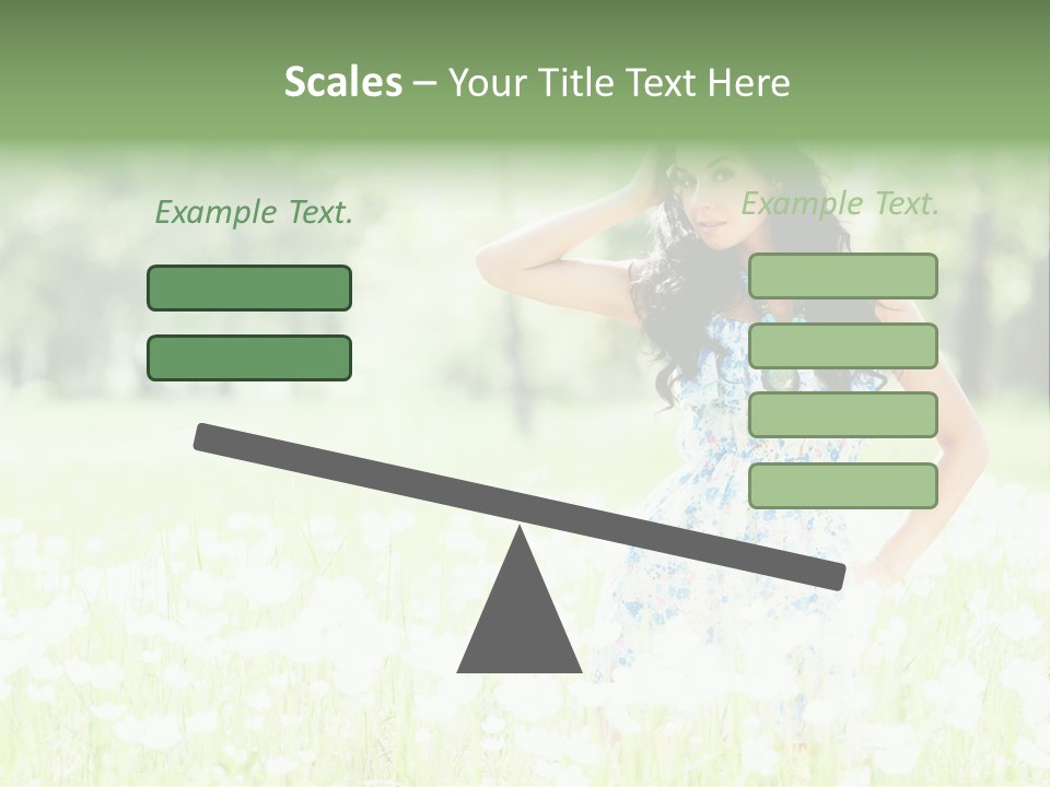 Natural Youth Grass PowerPoint Template