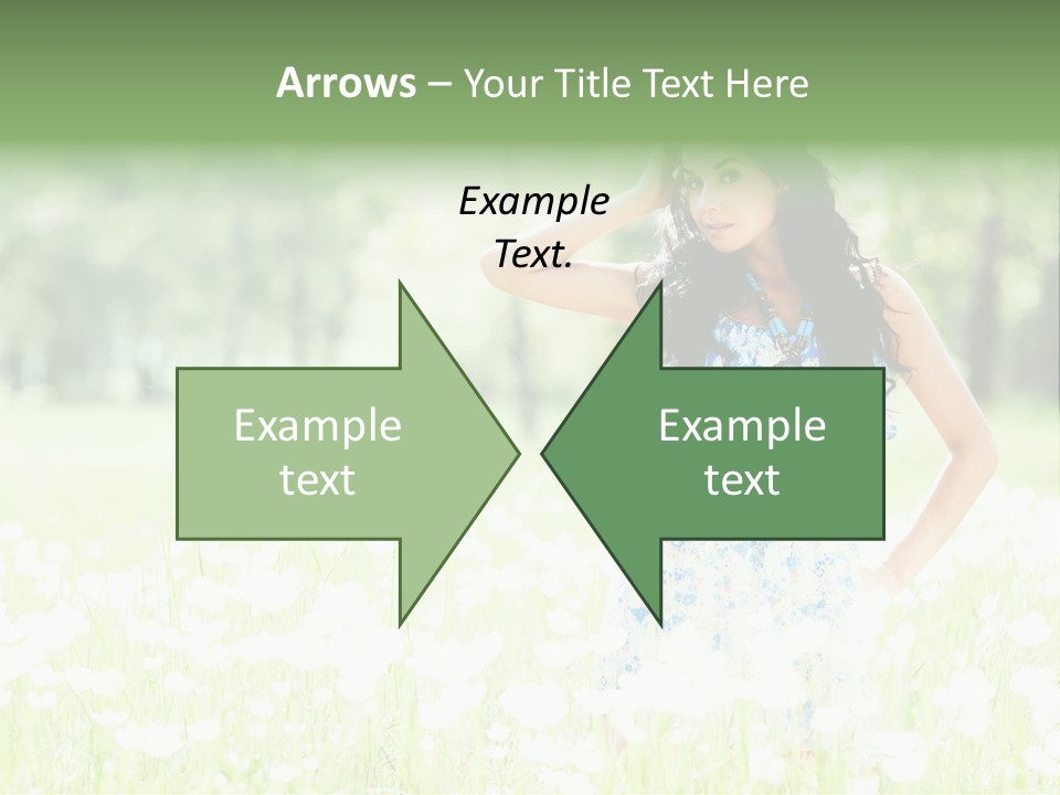 Natural Youth Grass PowerPoint Template