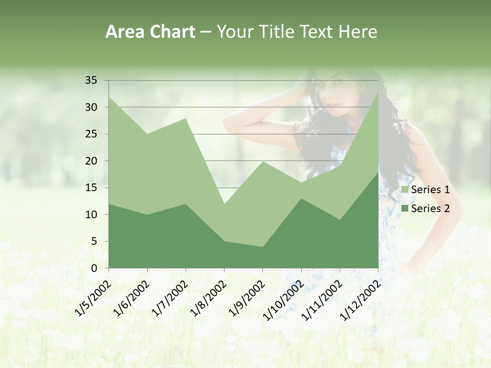 Natural Youth Grass PowerPoint Template