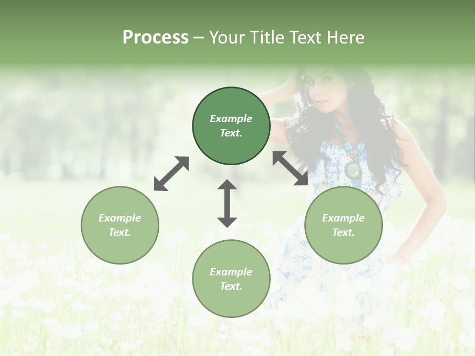 Natural Youth Grass PowerPoint Template