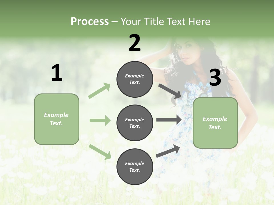 Natural Youth Grass PowerPoint Template