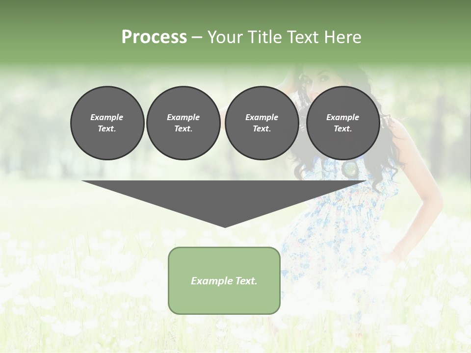 Natural Youth Grass PowerPoint Template
