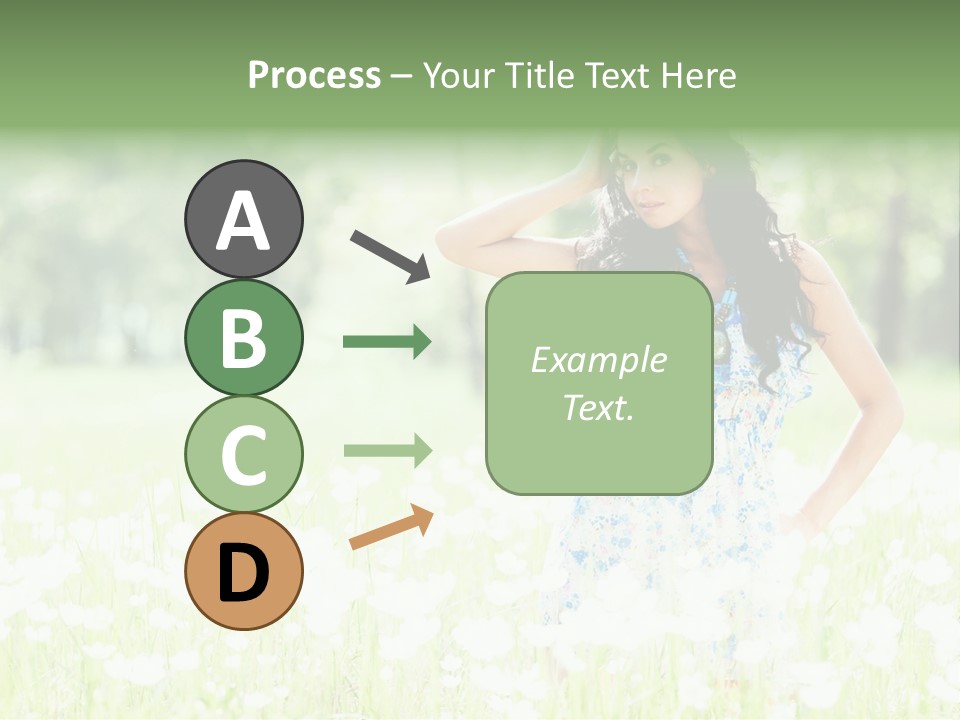 Natural Youth Grass PowerPoint Template