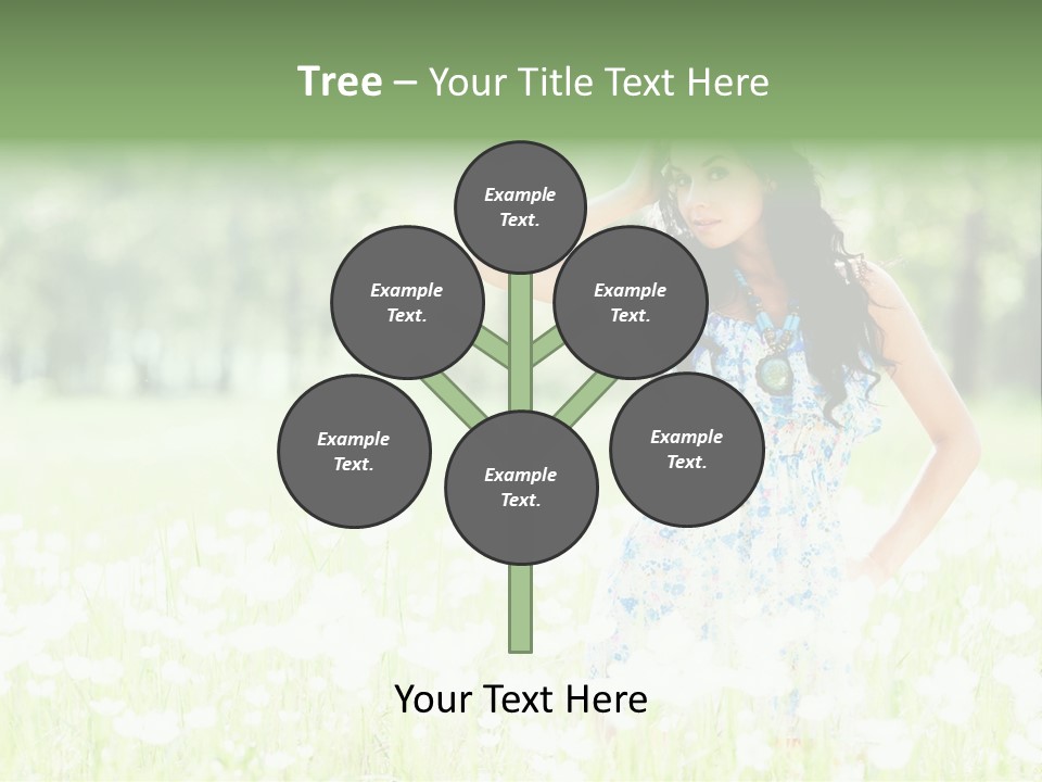 Natural Youth Grass PowerPoint Template