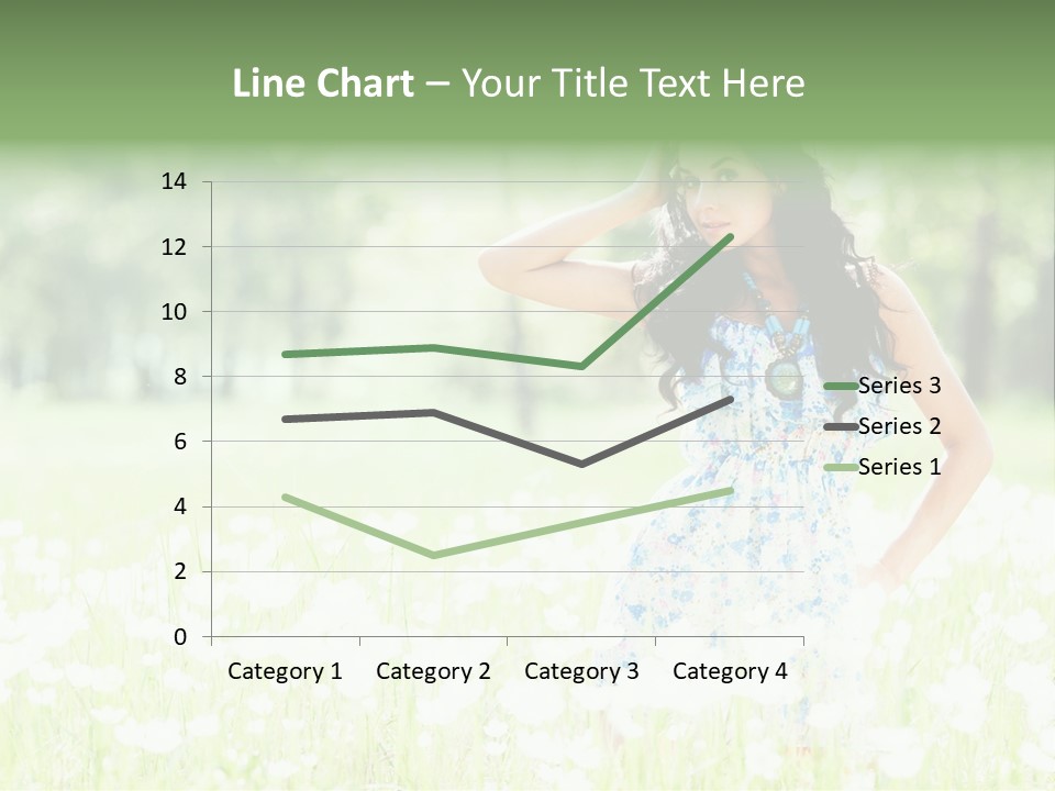 Natural Youth Grass PowerPoint Template