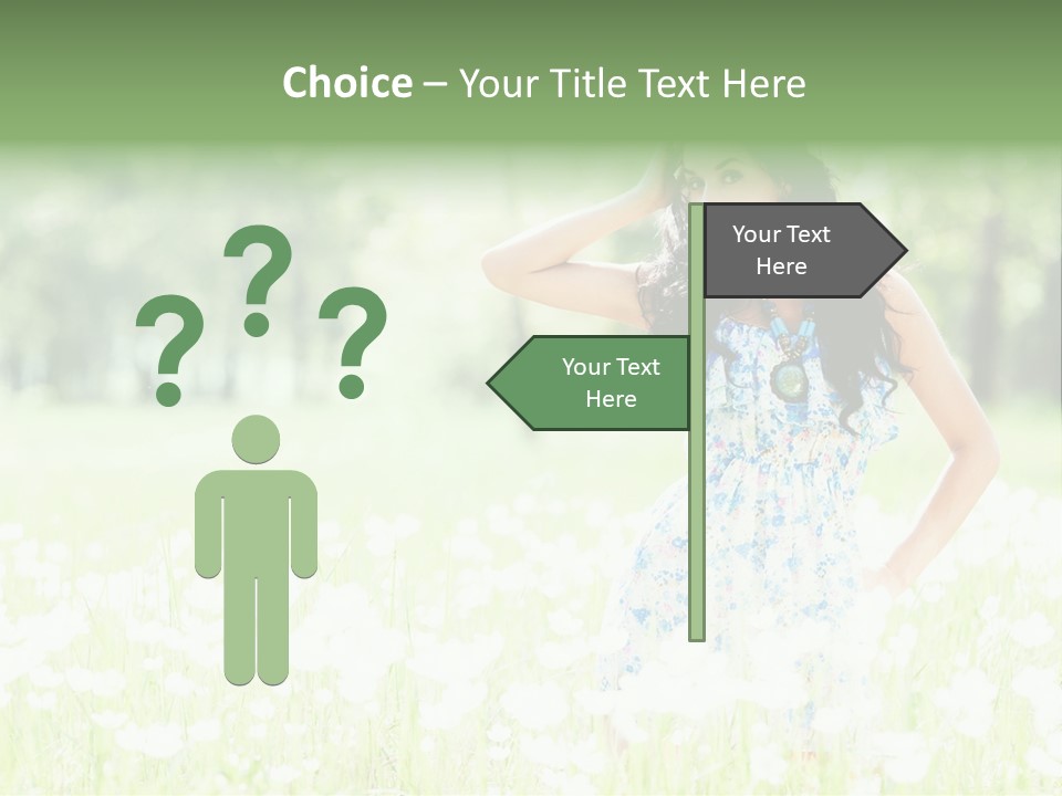 Natural Youth Grass PowerPoint Template
