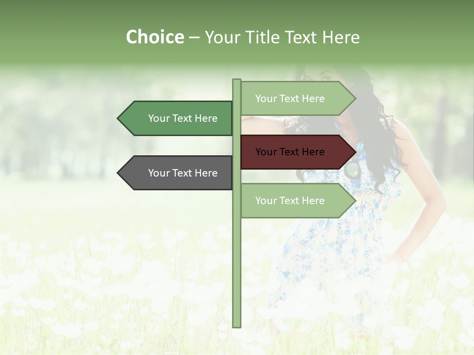 Natural Youth Grass PowerPoint Template