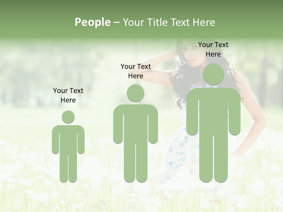 Natural Youth Grass PowerPoint Template