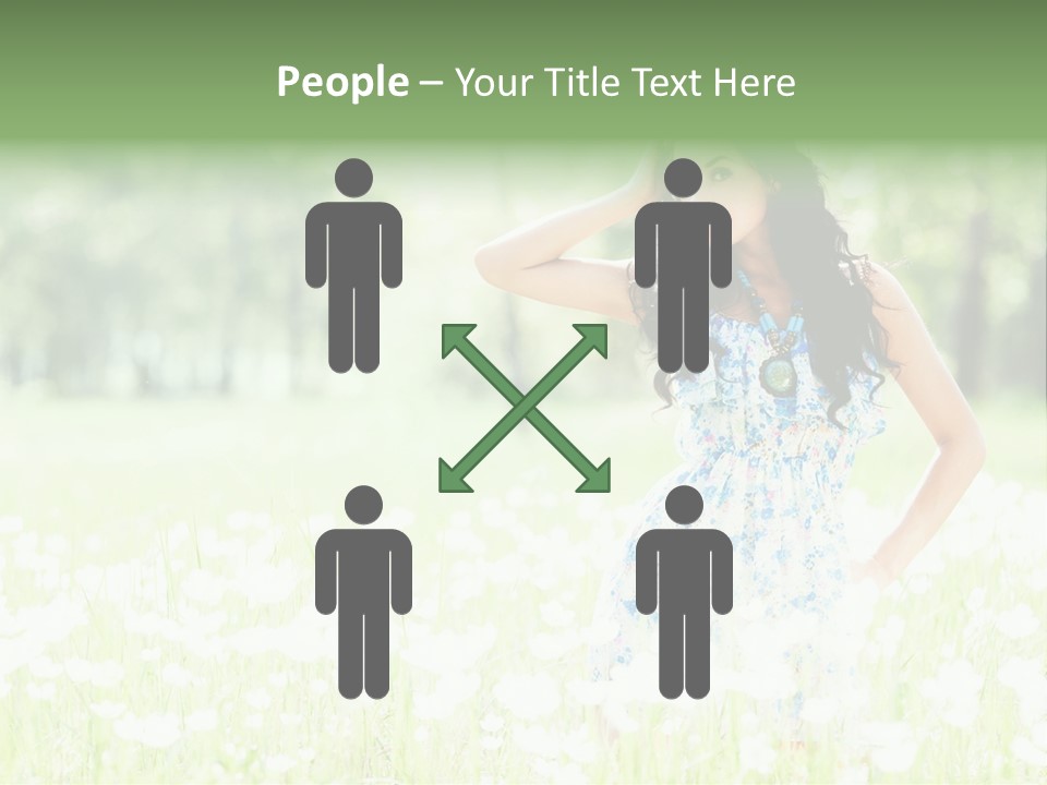 Natural Youth Grass PowerPoint Template