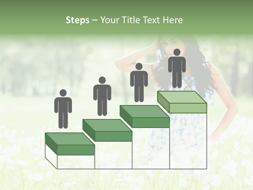 Natural Youth Grass PowerPoint Template
