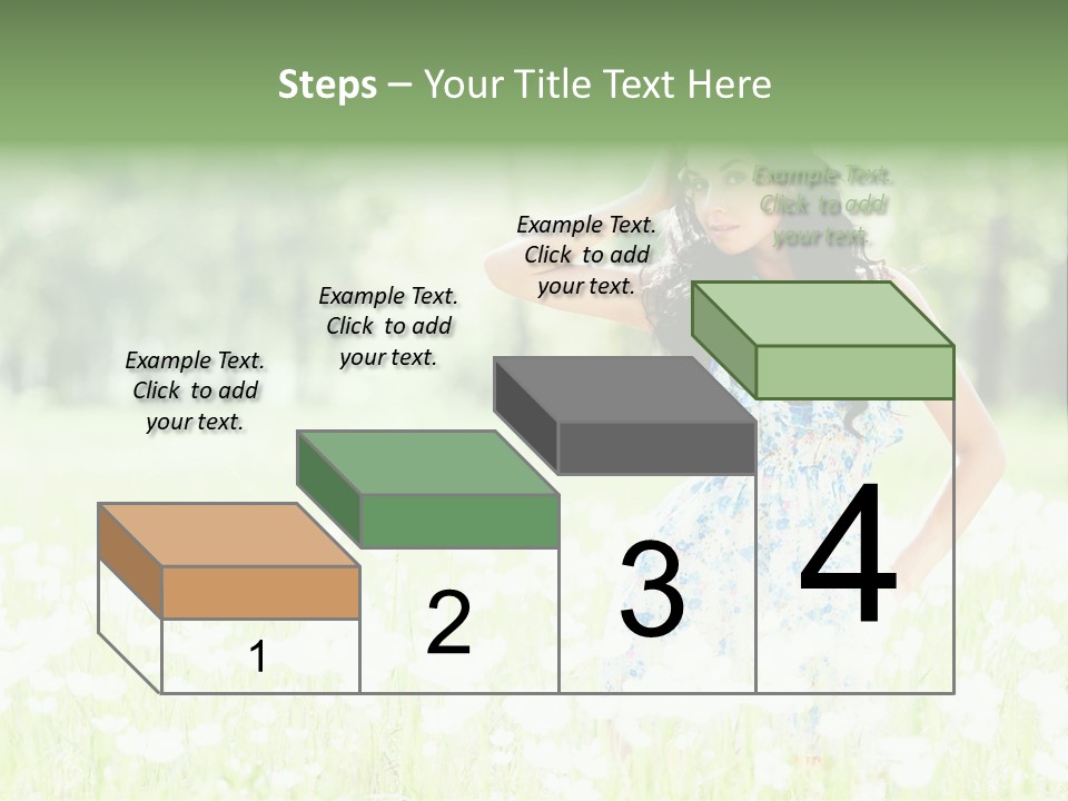 Natural Youth Grass PowerPoint Template