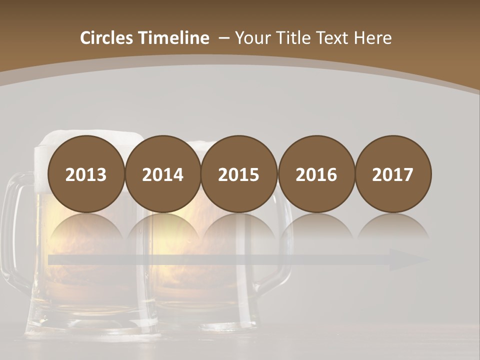 Foam Close Jug PowerPoint Template