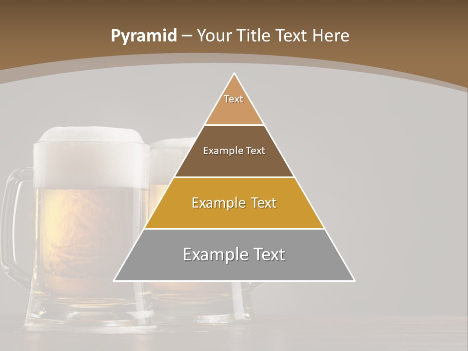 Foam Close Jug PowerPoint Template