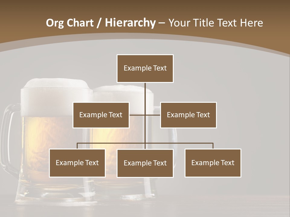 Foam Close Jug PowerPoint Template
