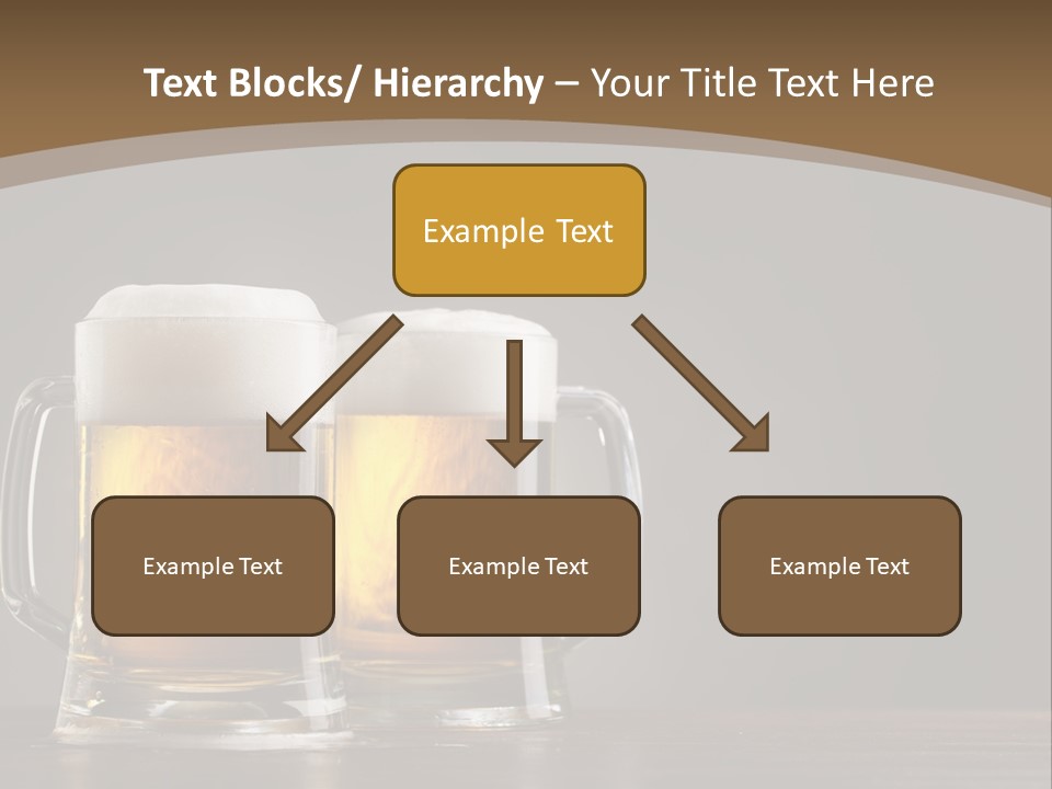 Foam Close Jug PowerPoint Template