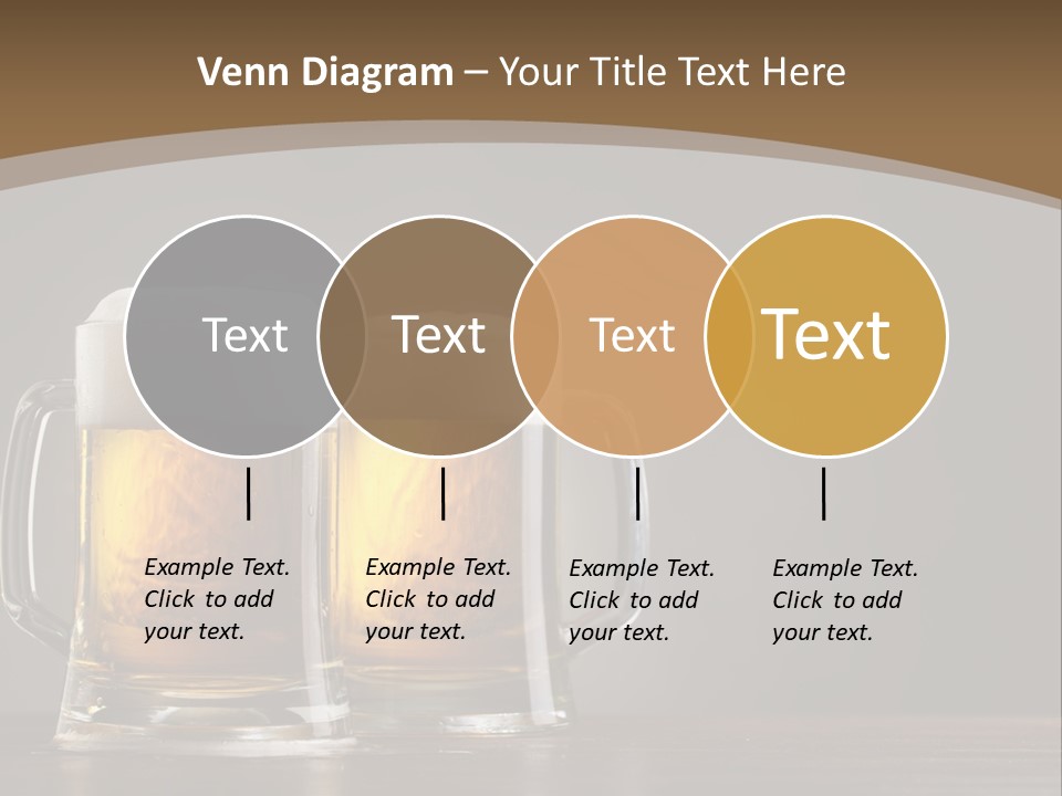 Foam Close Jug PowerPoint Template