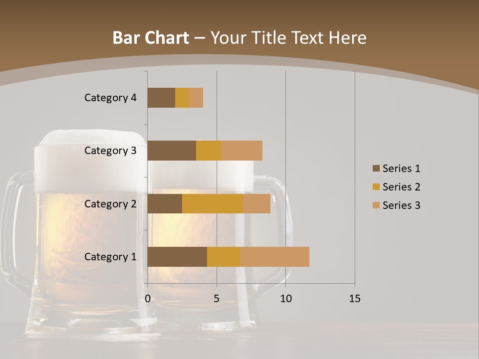 Foam Close Jug PowerPoint Template