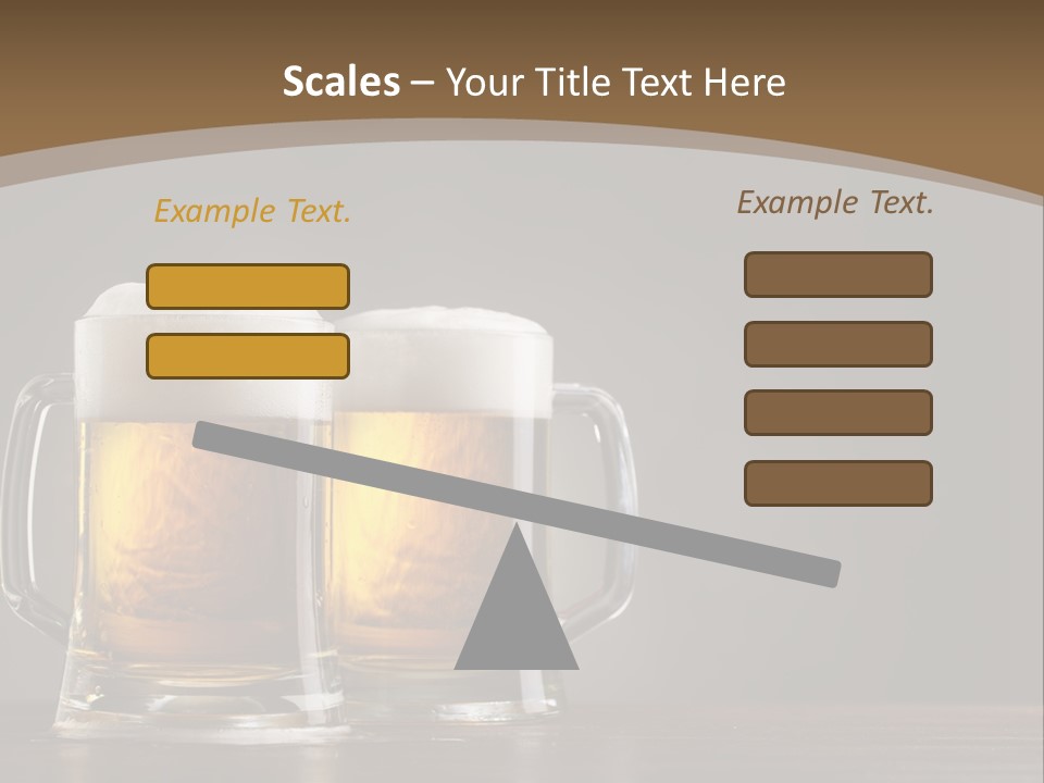Foam Close Jug PowerPoint Template