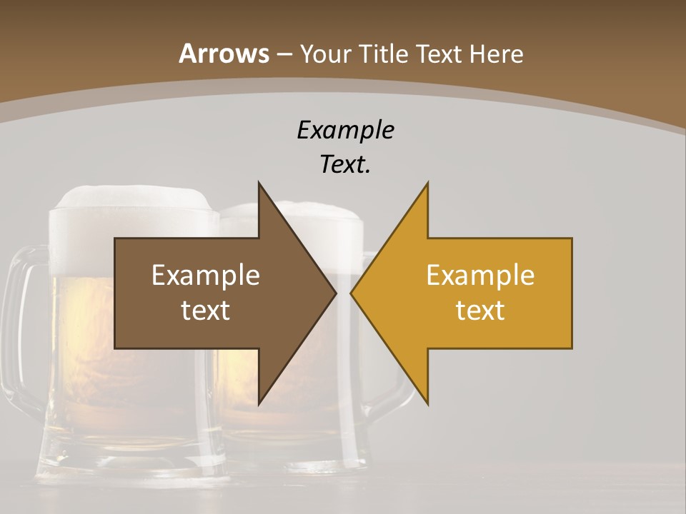 Foam Close Jug PowerPoint Template