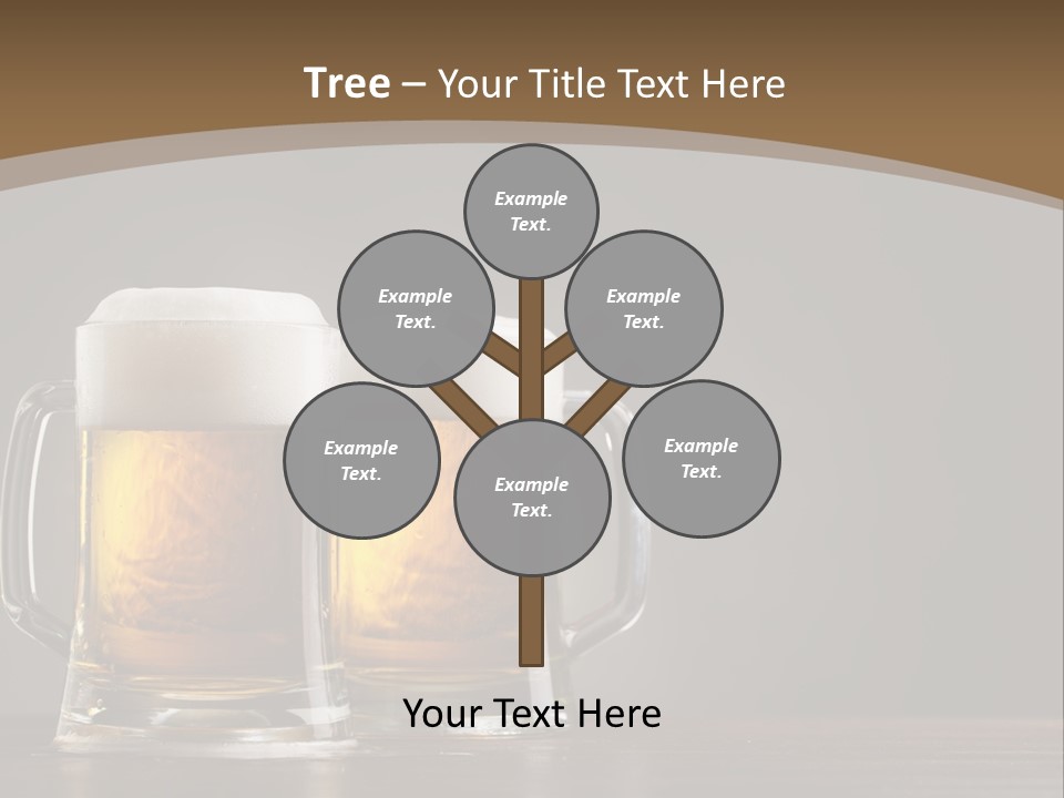 Foam Close Jug PowerPoint Template