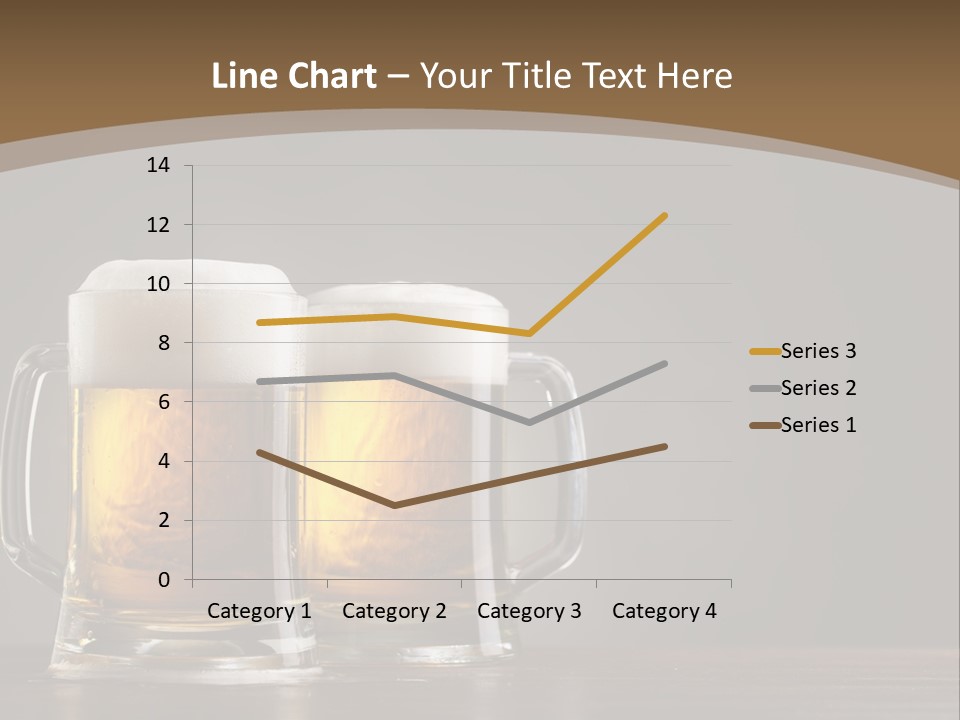 Foam Close Jug PowerPoint Template