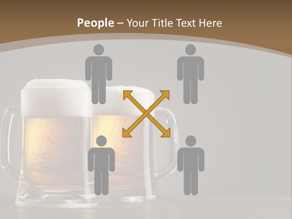 Foam Close Jug PowerPoint Template