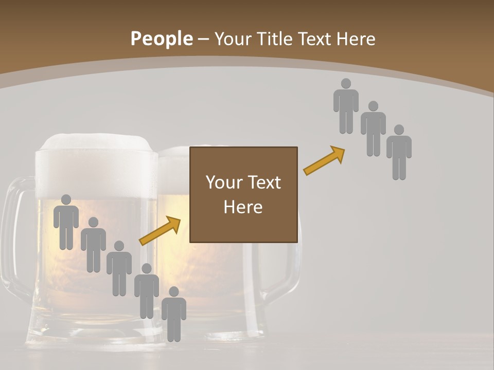 Foam Close Jug PowerPoint Template