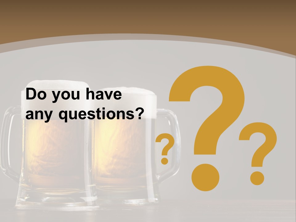 Foam Close Jug PowerPoint Template