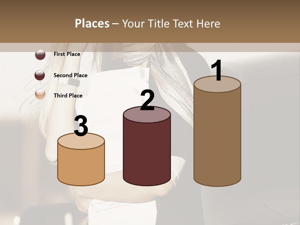 Outdoor Success Sky PowerPoint Template