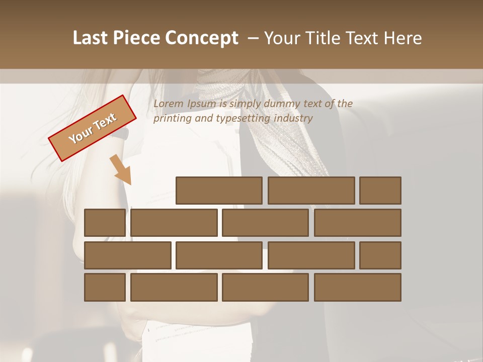 Outdoor Success Sky PowerPoint Template