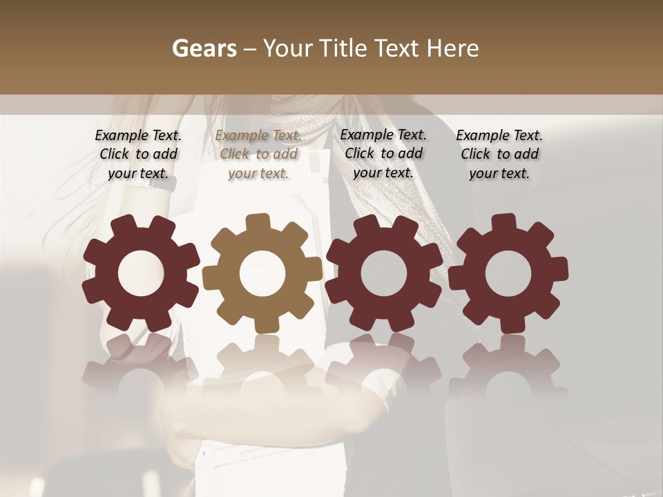 Outdoor Success Sky PowerPoint Template