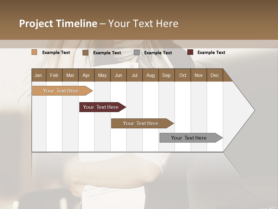 Outdoor Success Sky PowerPoint Template