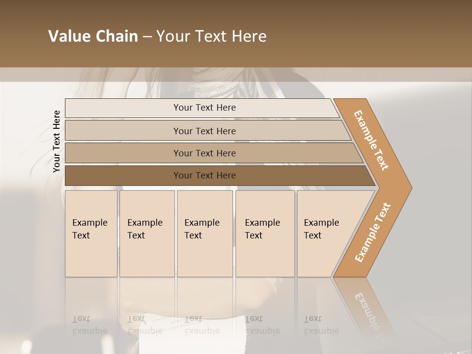 Outdoor Success Sky PowerPoint Template
