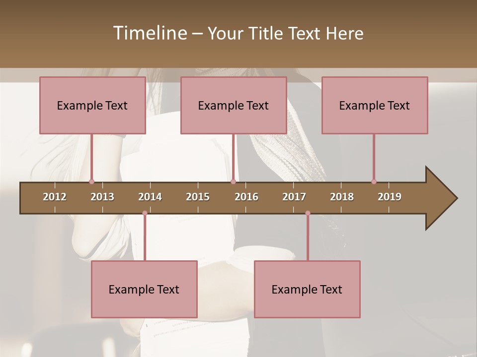 Outdoor Success Sky PowerPoint Template