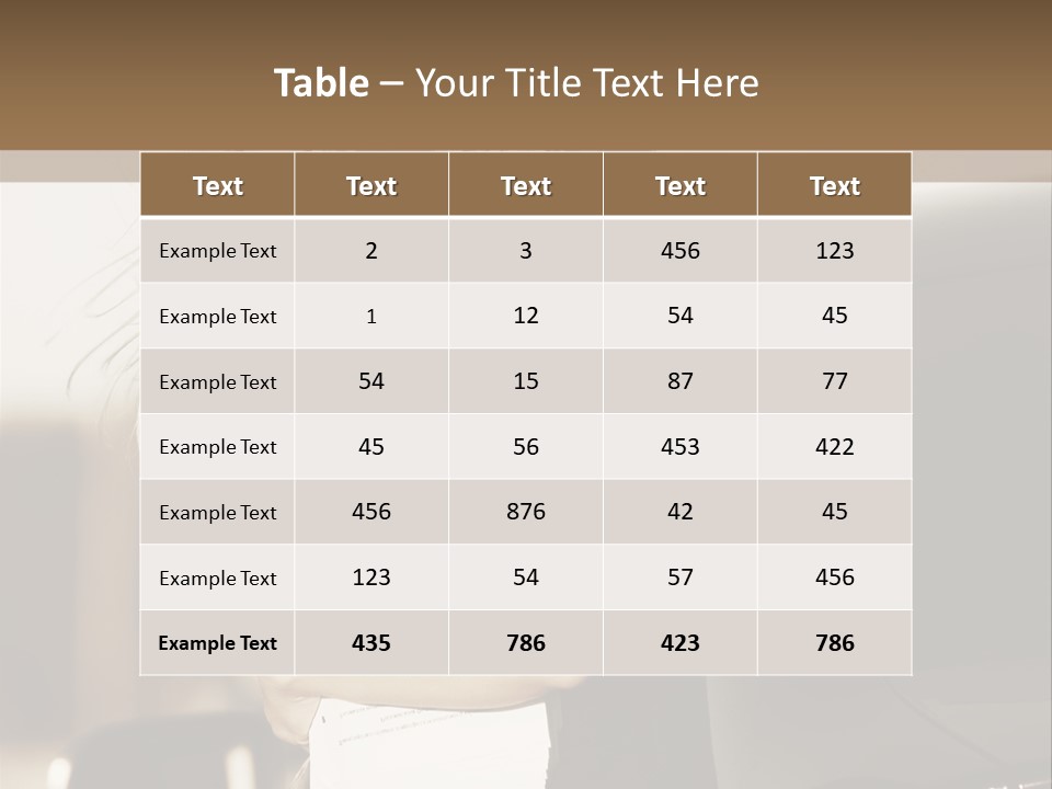 Outdoor Success Sky PowerPoint Template
