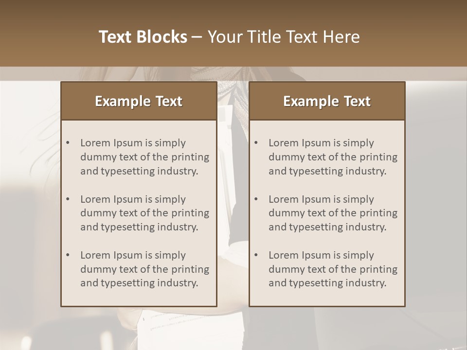 Outdoor Success Sky PowerPoint Template