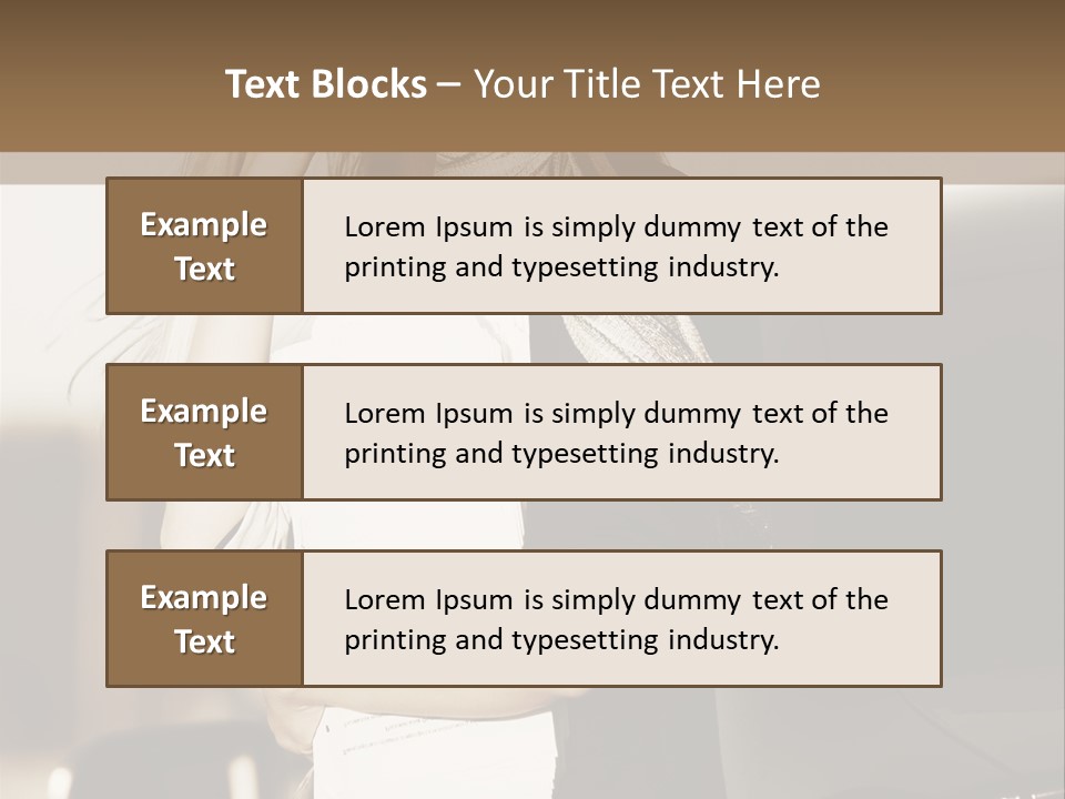Outdoor Success Sky PowerPoint Template
