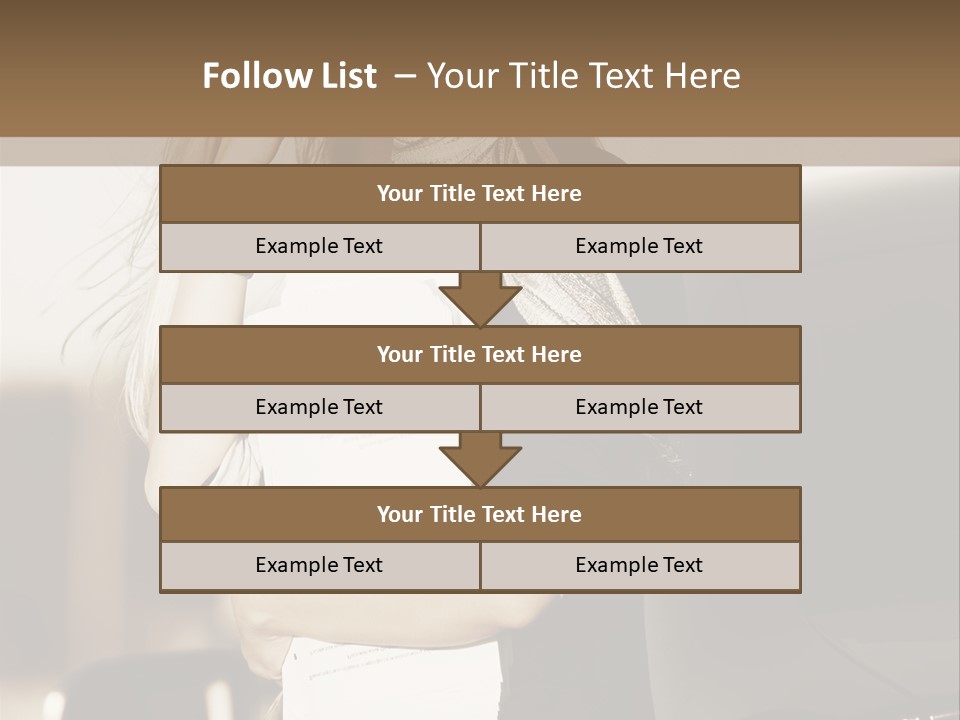 Outdoor Success Sky PowerPoint Template