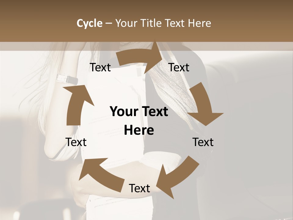 Outdoor Success Sky PowerPoint Template